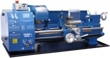 HBM metaldrejebænk 250 x 550 mm Norton, 750 W, 230 V, 26 mm spindelboring, køleanlæg, 6 trin