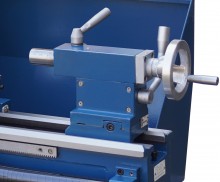 HBM metaldrejebænk 250 x 550 mm Norton, 750 W, 230 V, 26 mm spindelboring, køleanlæg, 6 trin