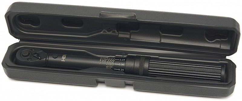 HBM momentsleutel 1/4 inch 5-25 Nm inclusief opbergkoffer