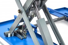 HBM 3 Ton Professionel Elektrisk Autoløftebro Dækbro 400V 2200W 3000 kg 176 cm 45 s