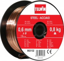 Telwin CO-2 lasdraad staal 0,6 mm 0,8 kg Telwin CO-2 lasdraad staal 0,6 mm 0,8 kg