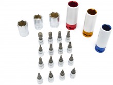 HBM momentsleutelset 32-delig 5-220 Nm met opbergkoffer