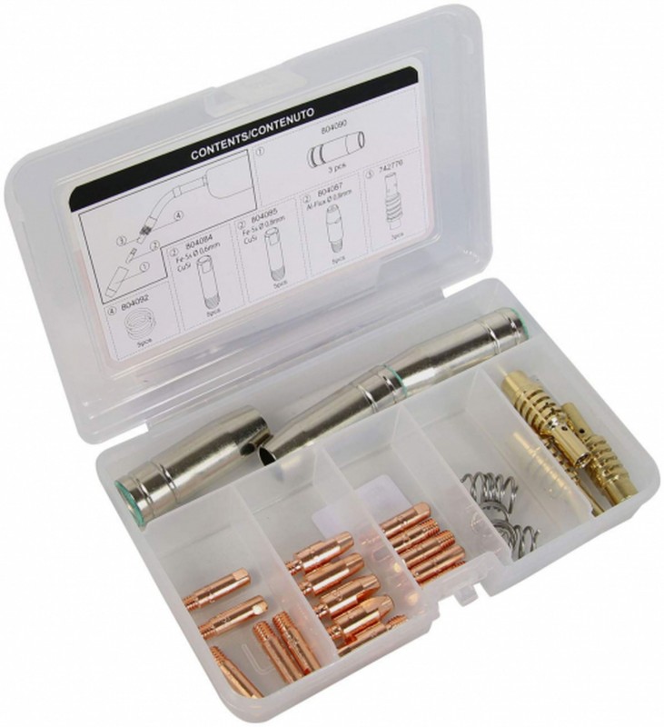 Telwin Consumablebox voor MIG Torch MT 15 met opbergkoffer
