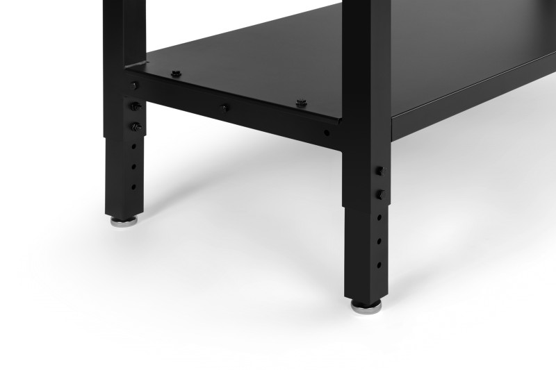HBM RVS arbejdsbænk 152 cm x 61 cm, højde 91,1 cm, bæreevne 150 kg. HBM RVS arbejdsbænk 152 cm x 61 cm, højde 91,1 cm, bæreevne 150 kg.