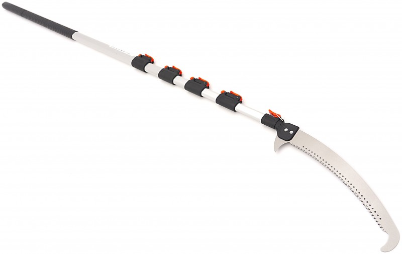 HBM telescopische snoeizaag 170-700 cm, aluminium handvat, staal 65Mn, 7 TPI, 2,7 kg