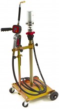 HBM Mobil oliedromlepumpe til tønder, 50-60 liter, 18 l/min, 8 bar, 4 m slange, BSP 1/4