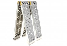 HBM aluminium dubbele oprijplaat inklapbaar 1360 kg 2740 x 355 mm