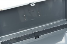 HBM gereedschapskist met 3 laden - grijs, 52 x 21,8 x 30 cm, draagvermogen 25 kg