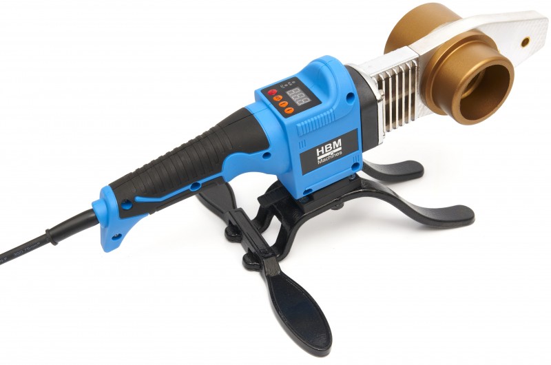 HBM digitaal moflasapparaat 20-63 mm 800 W 230 V met opbergkoffer