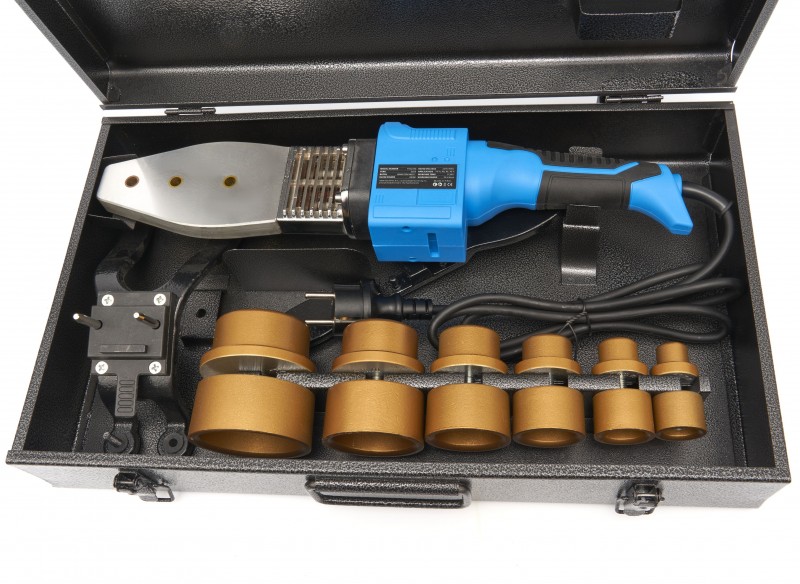 HBM digitaal moflasapparaat 20-63 mm 800 W 230 V met opbergkoffer