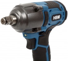 HBM accu slagmoersleutel 20 V 400 Nm met LED verlichting en opbergkoffer