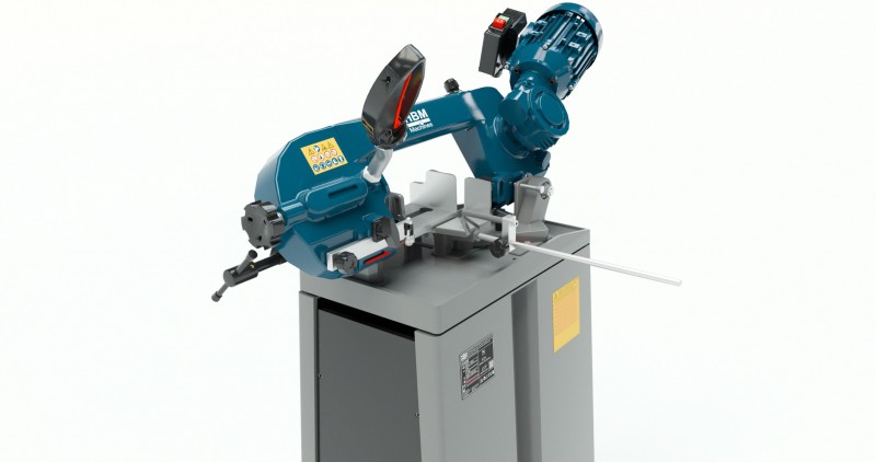 HBM 125P metaallintzaag 230V 550W 127 mm zaagcapaciteit 65 m/min
