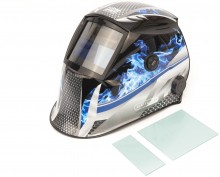 HBM lashelm Digital Mist Warrior zelfdimmend Autoweld True Color DIN 3-13 slijpstand 2 ARC-sensoren