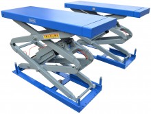 HBM Inbouw Hydraulische Schaarhefbrug met Pneumatische Ontgrendeling 3500 kg, 230V, 2200W
