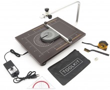 HBM styroporskærer 24 W, 230 V, 300 °C, snitthøjde 140 mm, opvarmningstid 4 s
