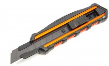 HBM universeel aluminium afbreekmes 18 mm met soft grip, uitschuifbaar
HBM universeel aluminium afbreekmes 18 mm met soft grip, uitschuifbaar