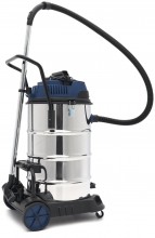 HBM bouwstofzuiger nat/droog 2400W 60L FFP2 2x1200W 230V 32 mm