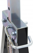 HBM draagbare werkbank inklapbaar, in hoogte verstelbaar en kantelbaar werkblad, hout, 150 kg, 60,5 x 64 x 85,5 cm