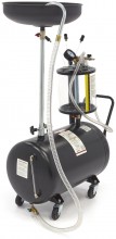 HBM 70 Liter Olieopvangsysteem / Olie Afzuiger Extra Laag, 8 Bar, 10 L Oliecapaciteit