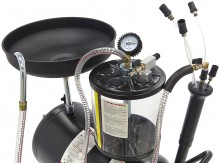 HBM 70 Liter Olieopvangsysteem / Olie Afzuiger Extra Laag, 8 Bar, 10 L Oliecapaciteit