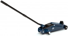 HBM verrijdbare garagekrik 2,5 ton staal blauw 53,1 x 22,5 x 38 cm
