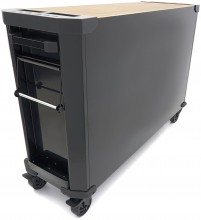 HBM gereedschapswagen 10 laden 147 cm zwart met werkblad, slot, deur, 4 wielen, 450 kg
HBM gereedschapswagen 10 laden 147 cm zwart met werkblad, slot, deur, 4 wielen, 450 kg