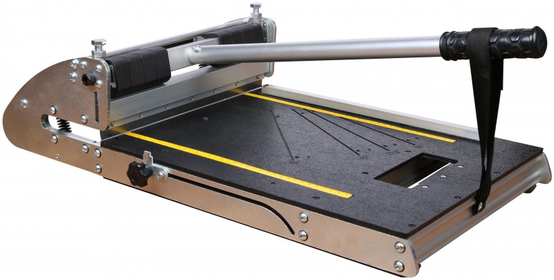 HBM heavy duty vinylsnijder 33 cm, knipbreedte 11 mm, 12,16 kg