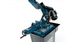 HBM metaallintzaag 5 inch 750 W met koelinstallatie, 24-55 m/min, 230 V
