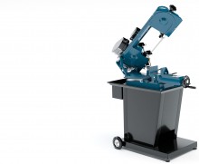 HBM metaallintzaag 5 inch 750 W met koelinstallatie, 24-55 m/min, 230 V
