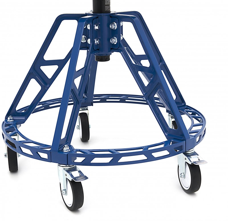 HBM heavy duty kruk met leuning, verrijdbaar, verstelbaar, 5 wielen, draagvermogen 180 kg, hoogte 760 mm HBM heavy duty kruk met leuning, verrijdbaar, verstelbaar, 5 wielen, draagvermogen 180 kg, hoogte 760 mm