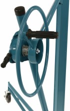 HBM gipsplatenlift inklapbaar - 68 kg, 3,5 m hoogte, 3 wielen, 125 mm pvc wielen, rood