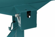 HBM gipsplatenlift inklapbaar - 68 kg, 3,5 m hoogte, 3 wielen, 125 mm pvc wielen, rood