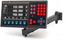HBM LCD DRO 3-assig voor frezen, meetnauwkeurigheid 0,01 mm