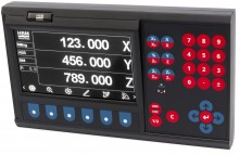 HBM LCD DRO 3-assig voor frezen, meetnauwkeurigheid 0,01 mm