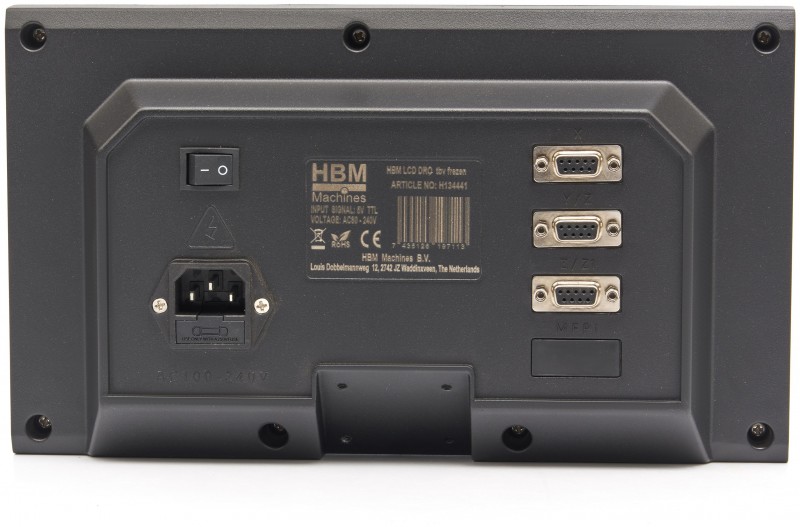 HBM LCD DRO 3-assig voor frezen, meetnauwkeurigheid 0,01 mm