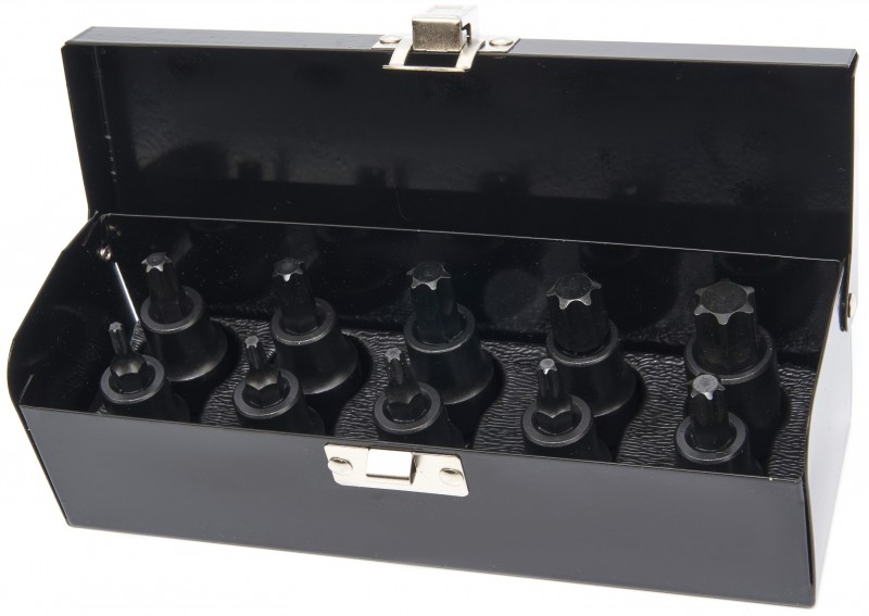 HBM 1/2 inch krachtdoppenset 10-delig