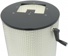 HBM filter voor mobiele stofafzuiginstallatie 2200 Watt 230/400 Volt, draagbaar, 1 micron, Ø340 x 800 mm