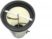 HBM filter voor mobiele stofafzuiginstallatie 2200 Watt 230/400 Volt, draagbaar, 1 micron, Ø340 x 800 mm