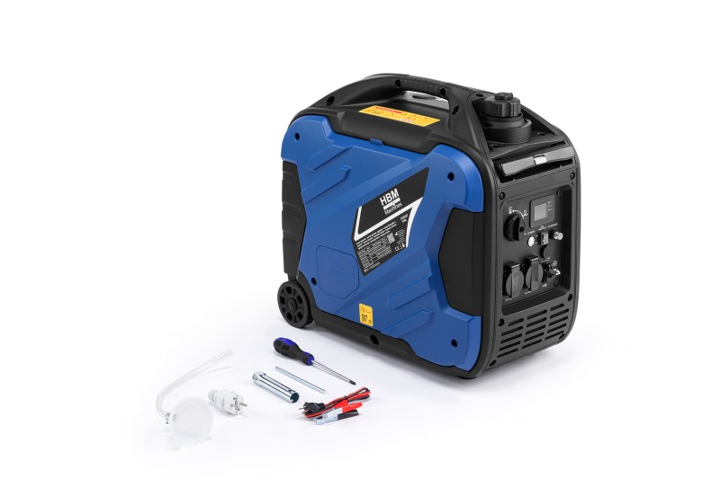 HBM inverter aggregaat 174 cc benzinemotor 230V 4200W, draagbaar, verrijdbaar, IP23M
HBM inverter aggregaat 174 cc benzinemotor 230V 4200W, draagbaar, verrijdbaar, IP23M