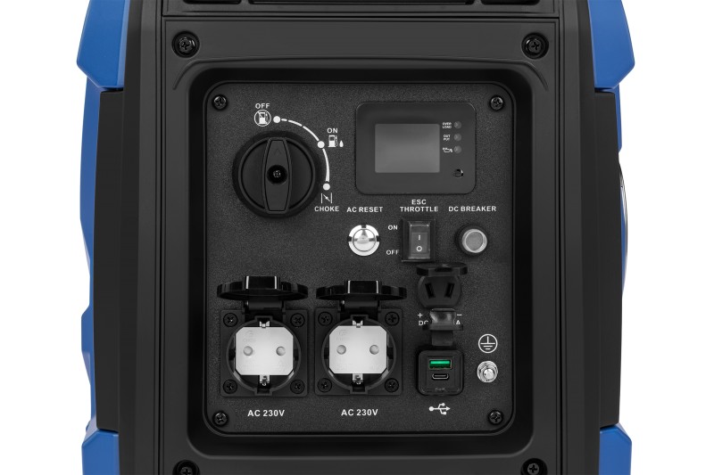 HBM inverter aggregaat 174 cc benzinemotor 230V 4200W, draagbaar, verrijdbaar, IP23M
HBM inverter aggregaat 174 cc benzinemotor 230V 4200W, draagbaar, verrijdbaar, IP23M