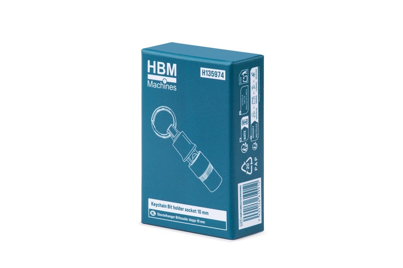 HBM Bithouder Dopje 10 mm 3/8 inch Opname HBM Bithouder Dopje 10 mm 3/8 inch Opname