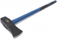 HBM kloofbijl 2,7 kg 900 mm anti-slip fiberglas steel carbonstaal blauw