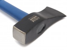 HBM kloofbijl 2,7 kg 900 mm anti-slip fiberglas steel carbonstaal blauw