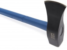 HBM kloofbijl 2,7 kg 900 mm anti-slip fiberglas steel carbonstaal blauw