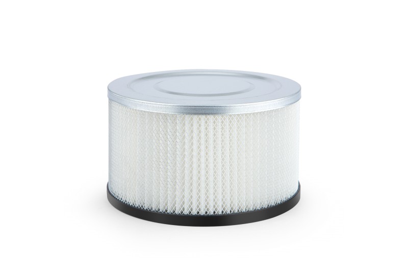 HBM draagbaar HEPA filter voor aszuiger, Ø14,7 cm, hoogte 8,85 cm