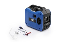 HBM inverter aggregaat 79,7 cc benzinemotor 230V 2000W draagbaar 1-fase IP23M USB-A/USB-C
