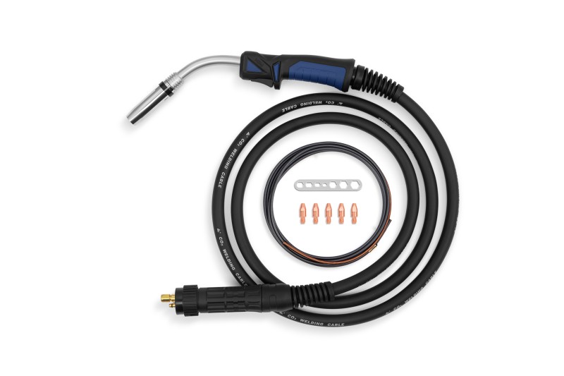 HBM MIG Toorts MIG300P 3 m EURO Connector voor 0,8/1,0/1,2 mm lasdraad