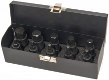 HBM 14-delt krafthylstersæt 1/2 inch chrom-vanadium med opbevaringskuffert.