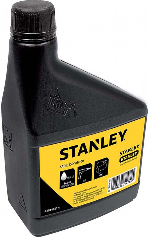Stanley Compressorolie 0,6L SAE 40 ISO VG 100