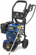 HBM benzine hogedrukreiniger 186 bar 8,7 l/min 196 cc 4-takt trekstart 7,6 m slang
